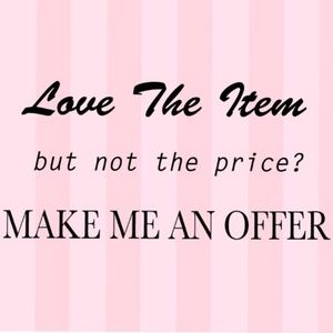 Make me an offer by using the “Offer” button. 💕💕
